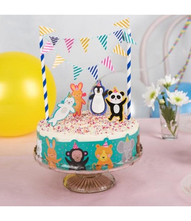 Taart Topper Party Animals