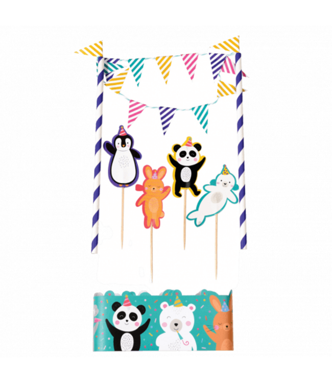 Taart Topper Party Animals