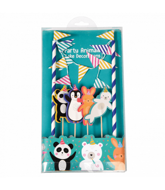 Taart Topper Party Animals