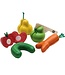 Plan Toys Snijfruit en Groente ´Kromkommer´ (5-delig) van duurzaam hout