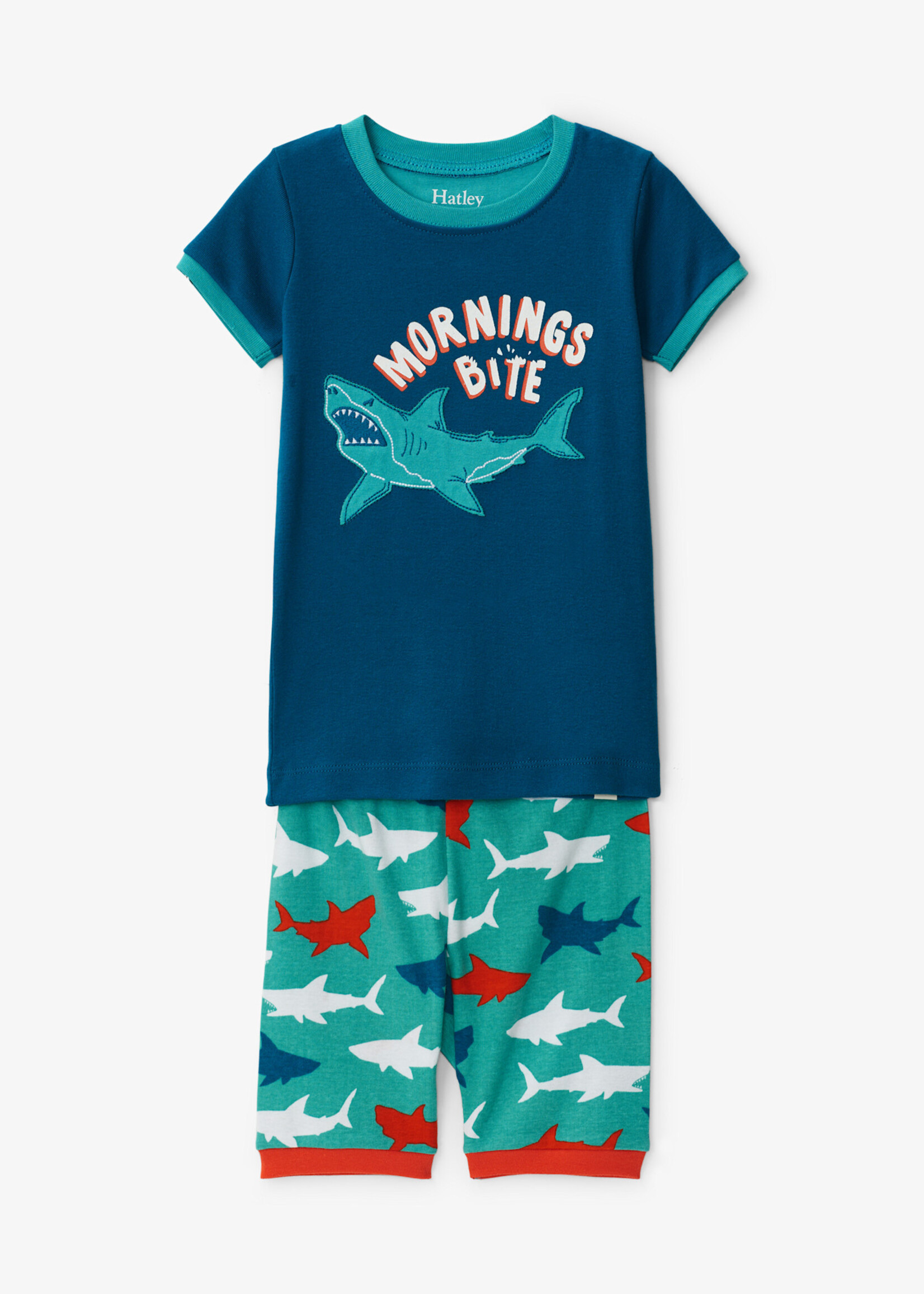 Great White Sharks Zomer Pyjama set  - Organic Cotton