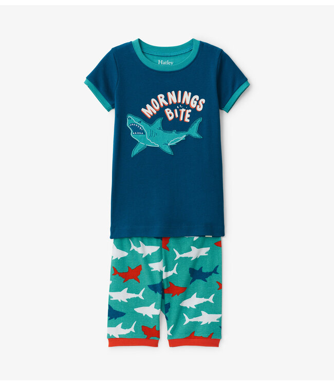 Great White Sharks Zomer Pyjama set  - Organic Cotton