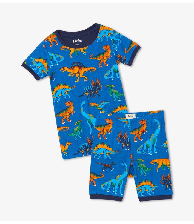 Hatley Dino Park Zomer Pyjama set  - Organic Cotton