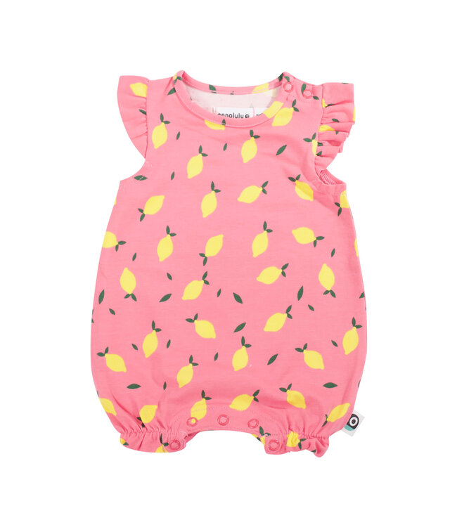 Zomer onesie GOTS katoen Lemon