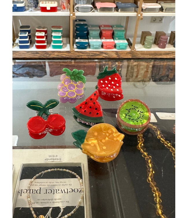 Haar clipje Medium assorti