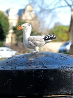 Felt so good Kersthanger Seagull - Handmade & Biodegradable