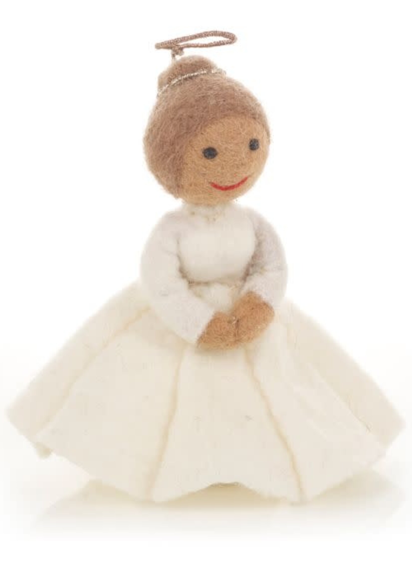 Felt so good Kerst Tree Topper Engel- Handmade & Biodegradable