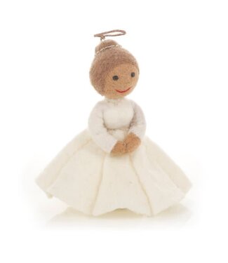 Felt so good Kerst Tree Topper Engel- Handmade & Biodegradable