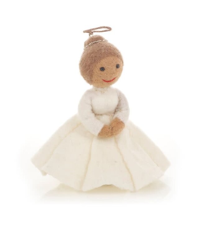 Felt so good Kerst Tree Topper Engel- Handmade & Biodegradable