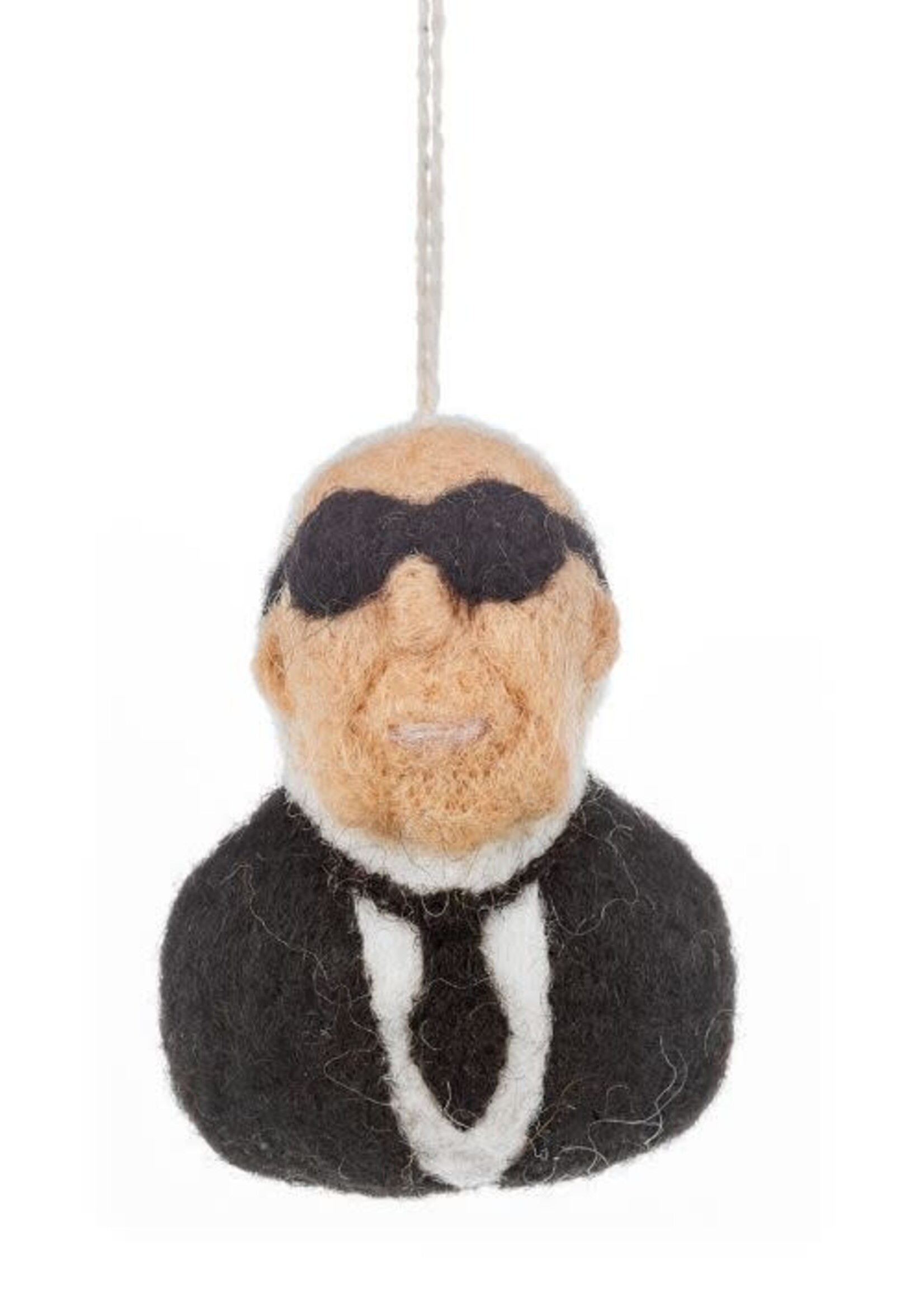 Felt so good Kersthanger Karl Lagerfeld - Handmade & Biodegradable