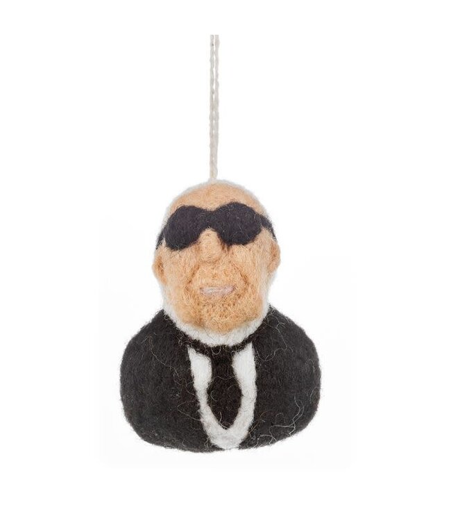 Felt so good Kersthanger Karl Lagerfeld - Handmade & Biodegradable