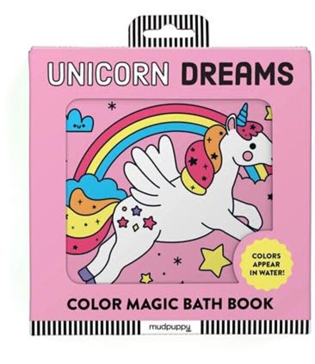 Mudpuppy Bath Book Unicorn Dreams