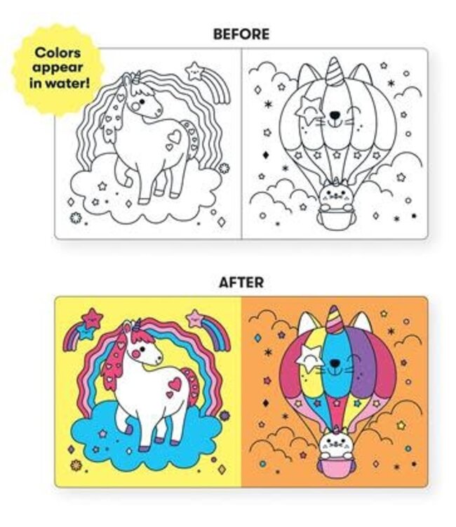 Mudpuppy Bath Book Unicorn Dreams