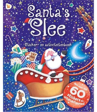 Santa's slee - Sticker- en activiteitenboek
