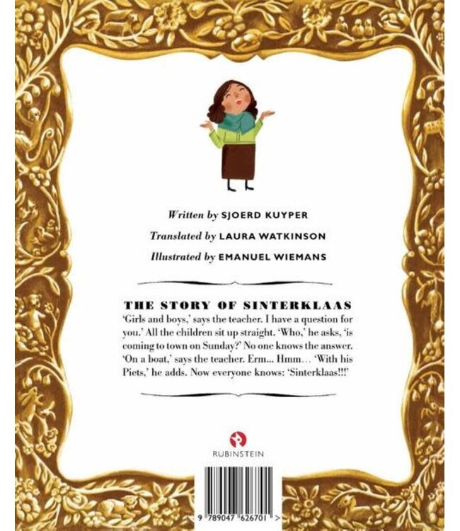 Lemniscaat The Story of Sinterklaas - Gouden Boekje - Sjoerd Kuyper