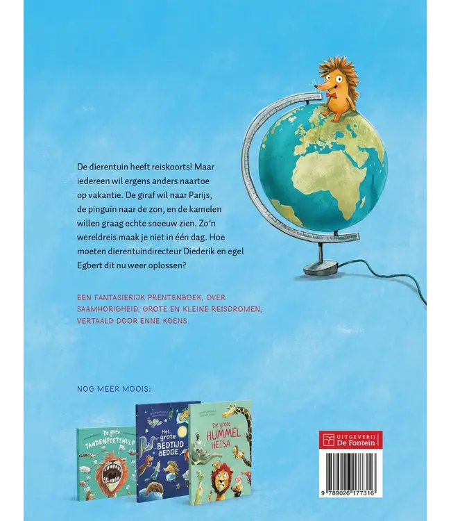 Lemniscaat De grote wereldreis door de dierentuin - Sophie Schoenwald & Günther Jakobs