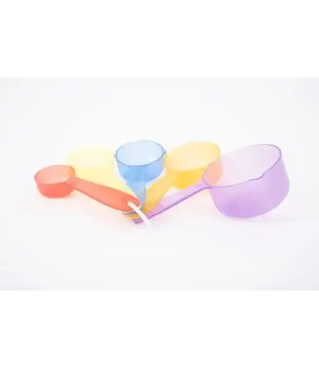 Tickit Doorschijnende Kleur Maatbekers