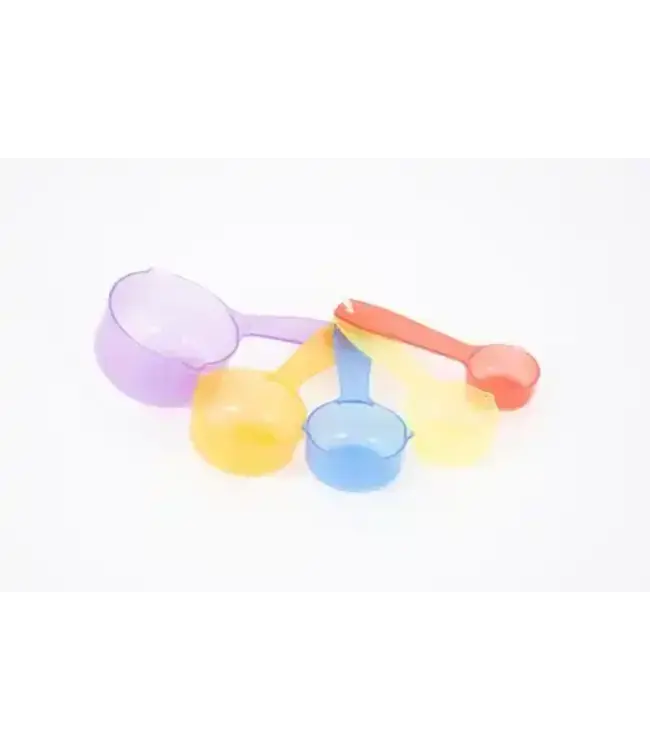 Tickit Doorschijnende Kleur Maatbekers