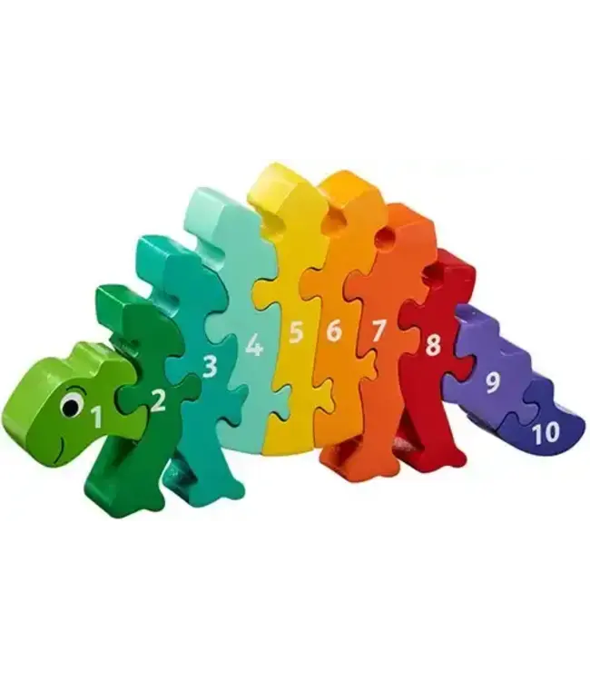 Lanka Kade Puzzel Dinosaurus- tot 10 tellen