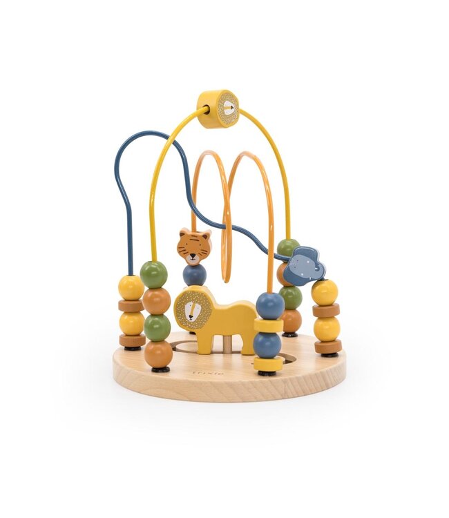 Trixie Houten kralenframe met dieren (Duurzaam FSC Hout)