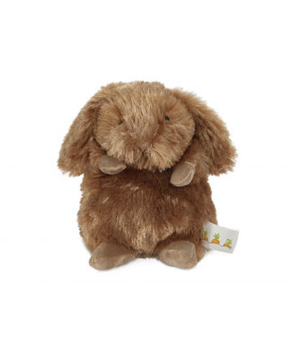 Knuffel Wee klein Konijntje bruin- 18 cm