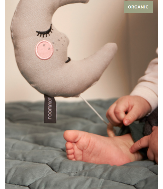 Roommate Moon Music Mobile - Organic Cotton