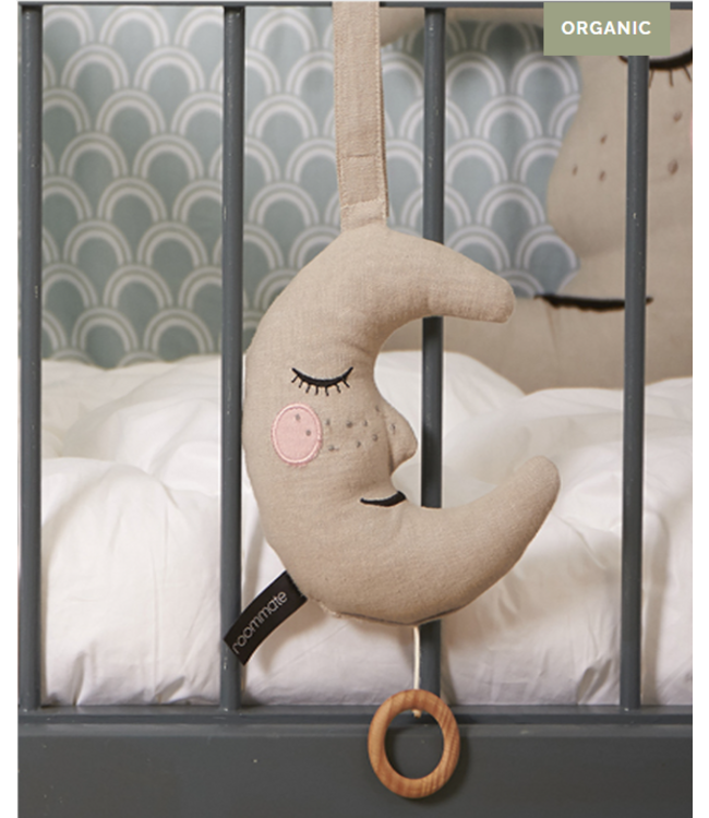 Roommate Moon Music Mobile - Organic Cotton