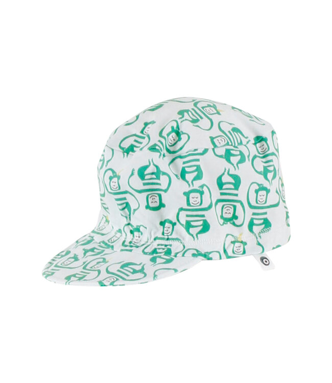 Petje GOTS Jersey Katoen Dancing Monkey