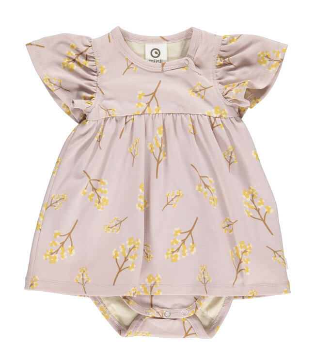 Muesli Rompertje korte mouw met rokje GOTS biologisch katoen Filipendula