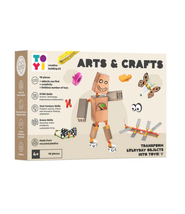 Arts and Crafts  Building Kit - gerecycled plastic