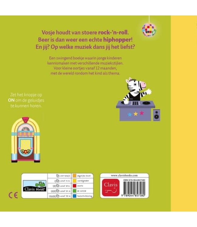 Dansdeuntjes - Geluidenboek. Anita Bijsterbosch