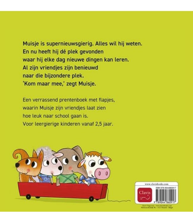 Muisje - Ga je mee naar school? Guido van Genechten