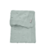 Meyco Wiegdeken Cotton Knots Stone Green  - 75x100 cm