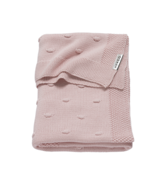 Meyco Wiegdeken Cotton Knots Pink - 75x100 cm