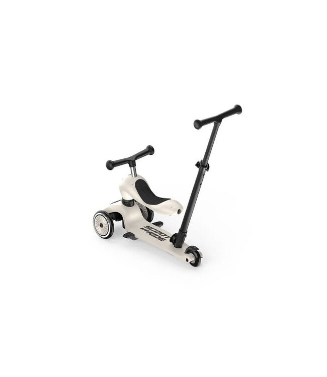 Scoot and ride Step en loopwagen in één  met duwstang - Ash -  Scoot and ride Highwaykick 1 Push & go