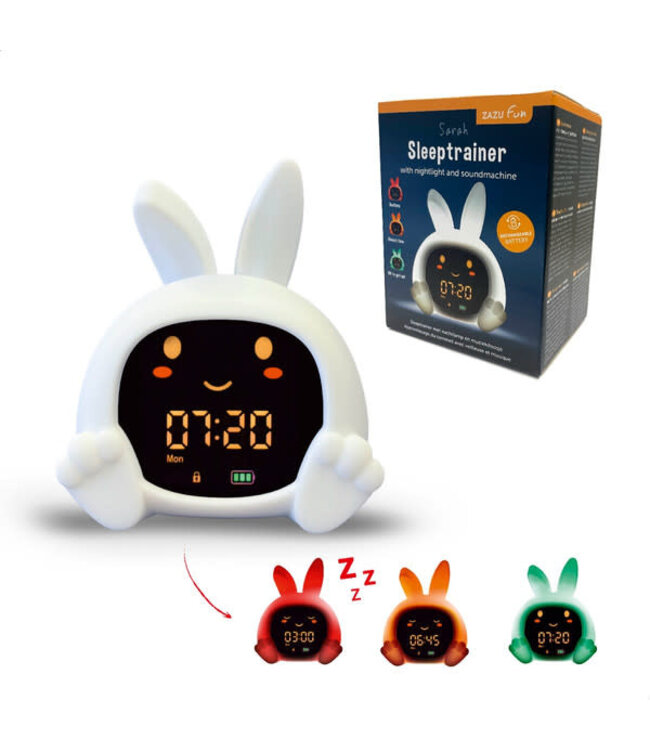 Zazu ZAZU - Sarah het Konijn Slaaptrainer Wit