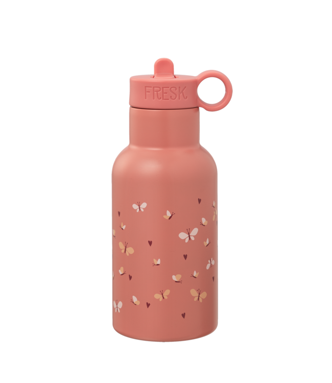 Fresk Fresk Nordic Thermosfles met twee doppen Butterfly, 350 ml dubbelwandig roestvrij staal