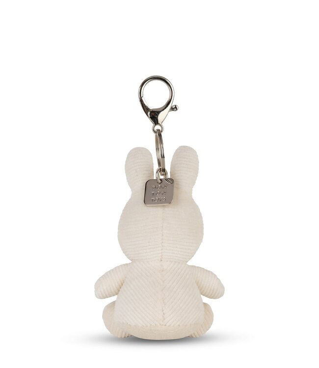 Nijntje Nijntje sleutelhanger Corduroy Lucky clover  Offwhite - 10 cm