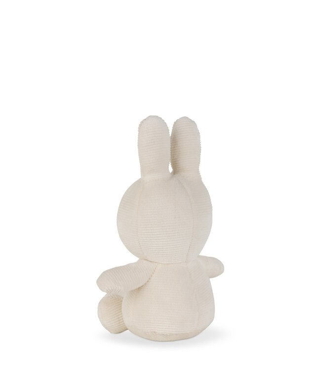 Nijntje Nijntje knuffel ECO Corduroy Lucky clover Offwhite - 18 cm