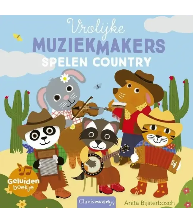 Vrolijke muziekmakers spelen country - Anita Bijsterbosch