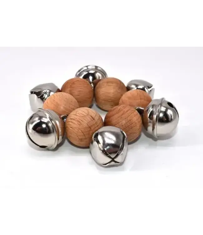 Klokjes armband Belli-band Hout