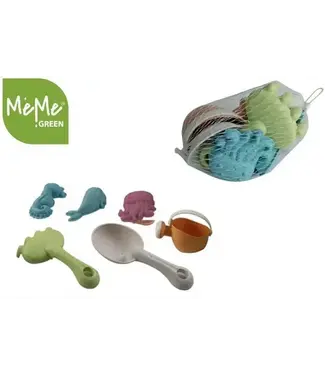 MeMe Strand set Bio plastic - 6-delig MeMe Strand set Bio plastic - 6-delig