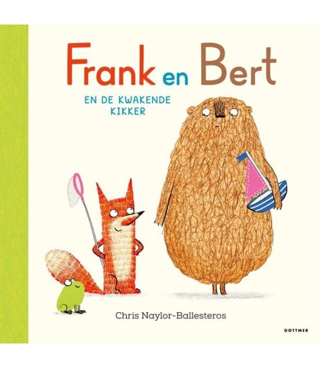 Frank en Bert en de kwakende kikker.  Chris Naylor-Ballesteros