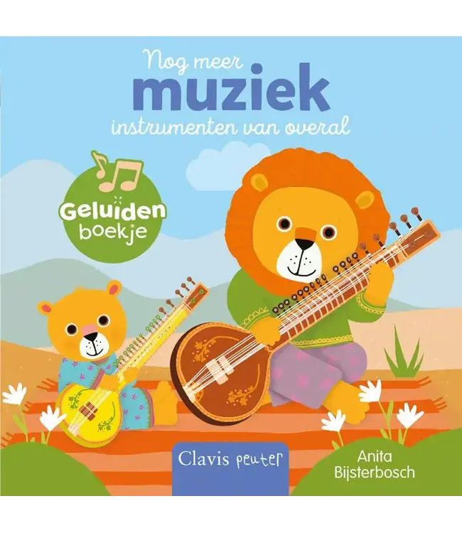Nog meer muziekinstrumenten van overal - Geluidenboek. Anita Bijsterbosch