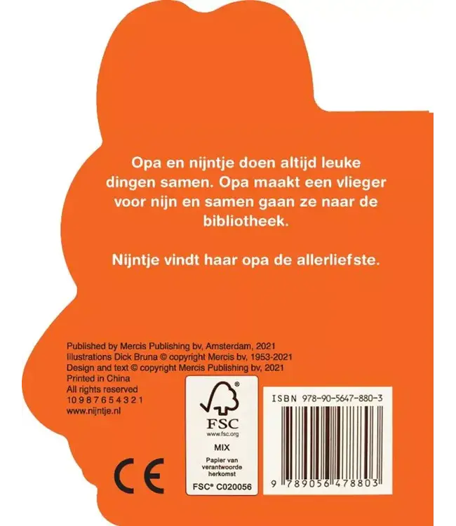 Mercis Nijntje en opa - Dick Bruna