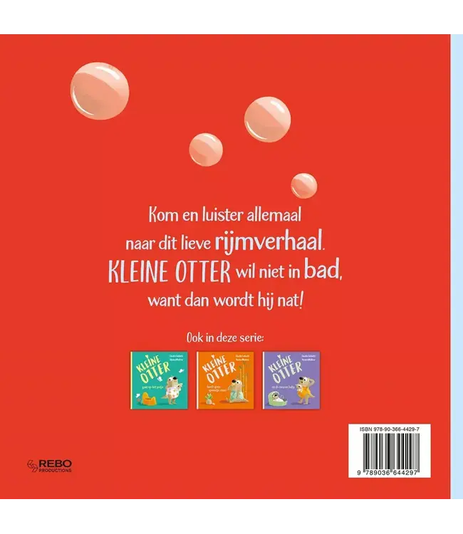 Rebo Kleine otter gaat in bad - Claudio Gobetti