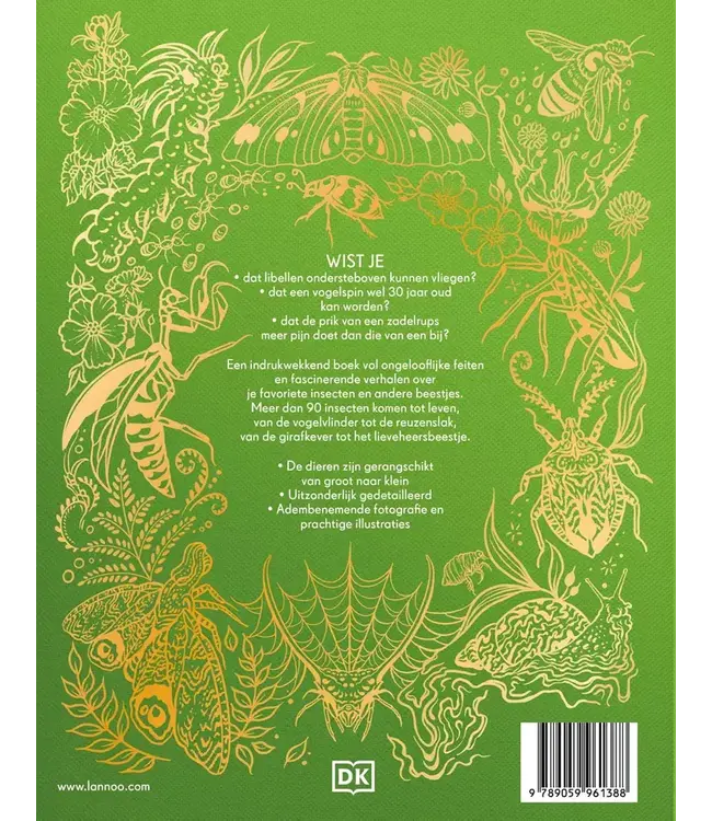 Lannoo Het dikke boek van alle bijzondere insecten en andere beestjes
