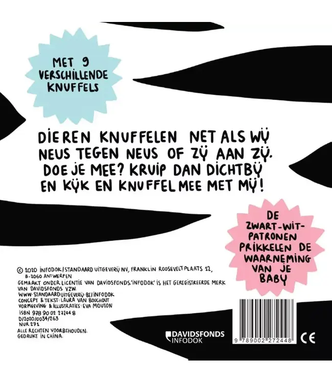 Standaard uitgeverij Hey Baby, kijk!  - Contrastboekje