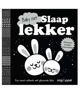 Standaard uitgeverij Baby ziet: Slaap lekker  - Contrastboekje