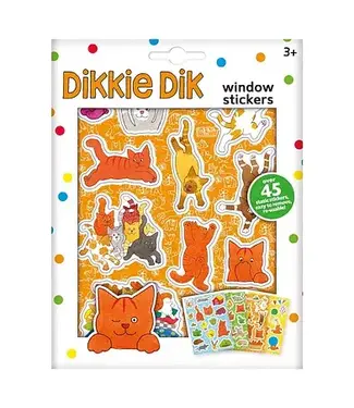 Dikkie Dik Raamstickers - Herbruikbaar